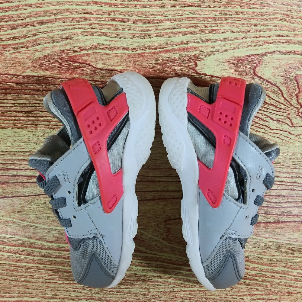 Sold SOLD Nike Huarache Pink Gray Toddler Sn - Picture 2 of 8